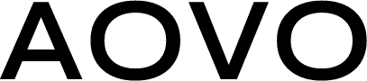 AOVO 텍스트 로고 (Thin)